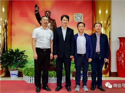 湖南省政府副秘書長、辦公廳主任陳仲伯一行蒞臨【湘潭恒欣】指導(dǎo)工作